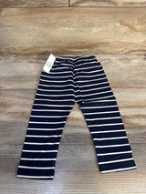 NEW Baby Gap Striped Navy Leggings sz 12-18m
