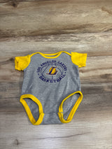 NBA Los Angeles Lakers Bodysuit Grey sz 12m