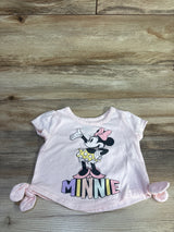 Disney Baby Minnie Mouse Shirt Pink sz 12m