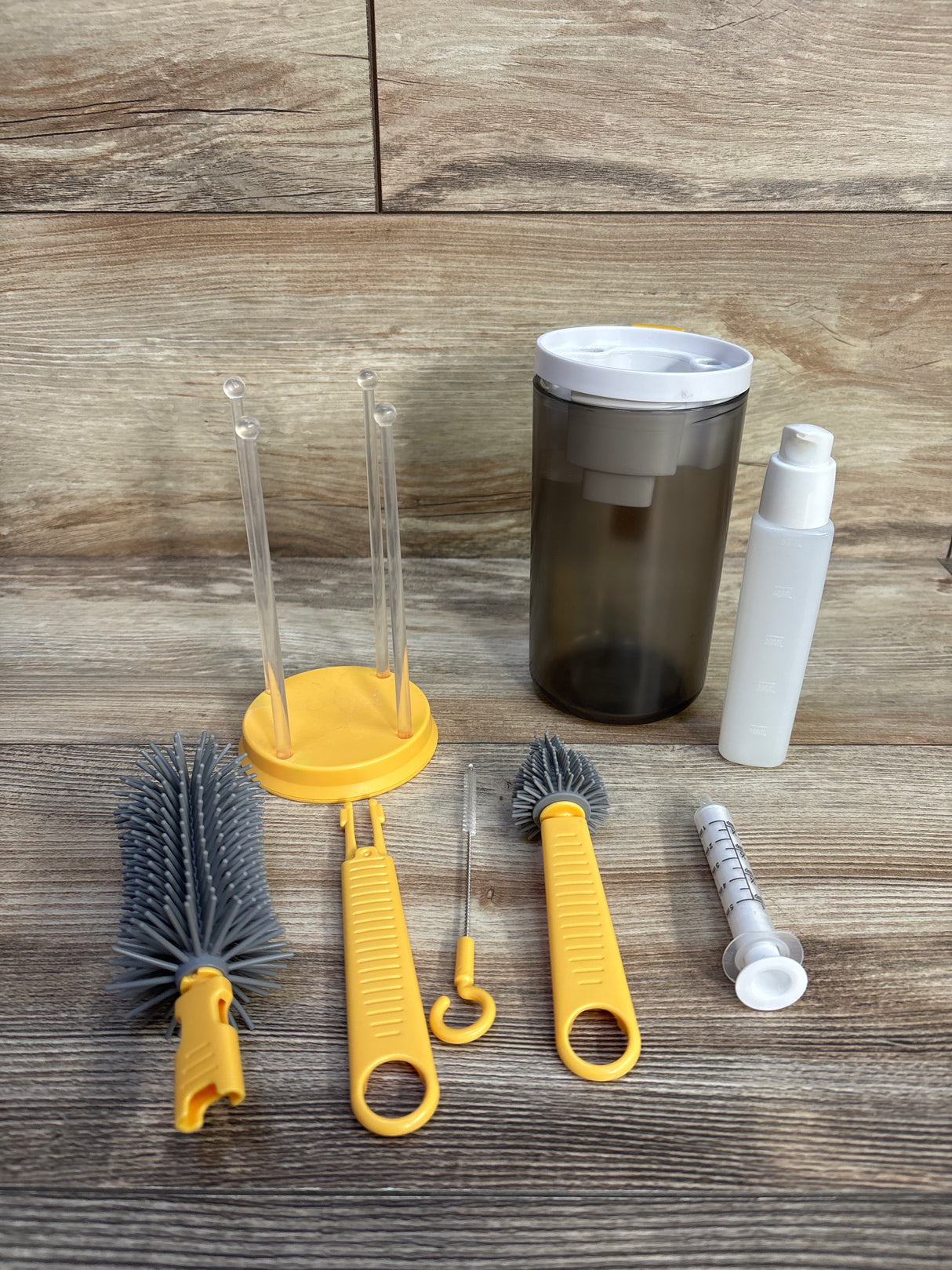 JoviKids 6-in-1 Portable Bottle Brush Set