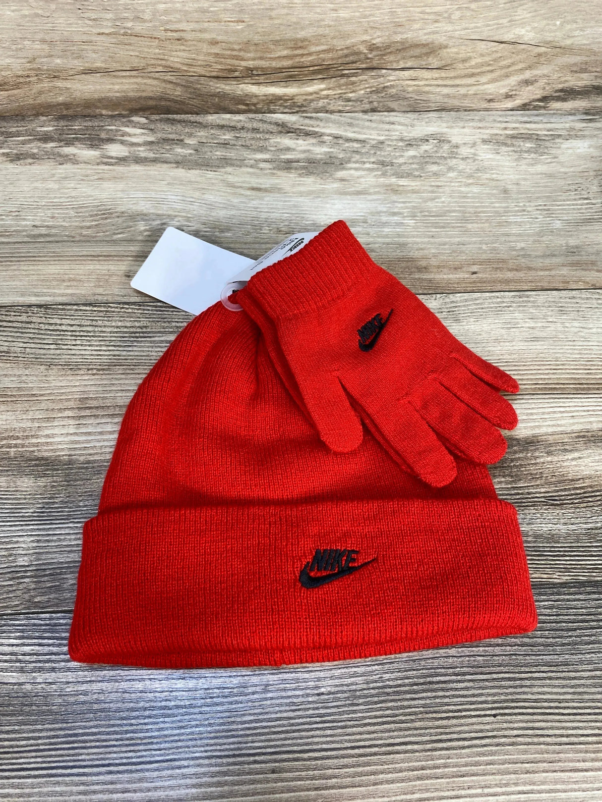 NEW Nike Futura Beanie & Glove Set sz 8-20