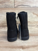 NEW Cat & Jack Pip Shearling Style Boots Black sz 5c