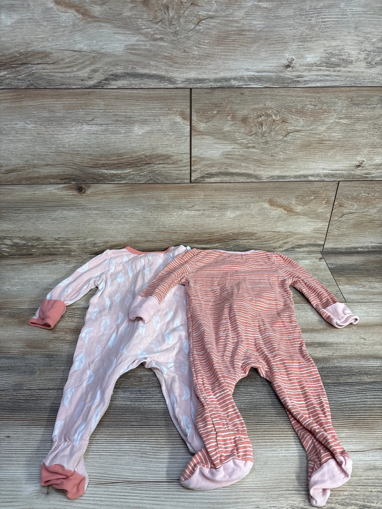 Cloud Island 2pk Sleepers Pink sz 6-9m - Me n Mommy To Be