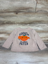 Children's Place Cutest Pumpkin In The Patch Shirt Beige sz 12-18m