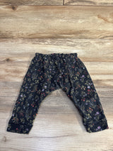 Old Navy Floral Harem Pants Black sz 18-24m - Me n Mommy To Be