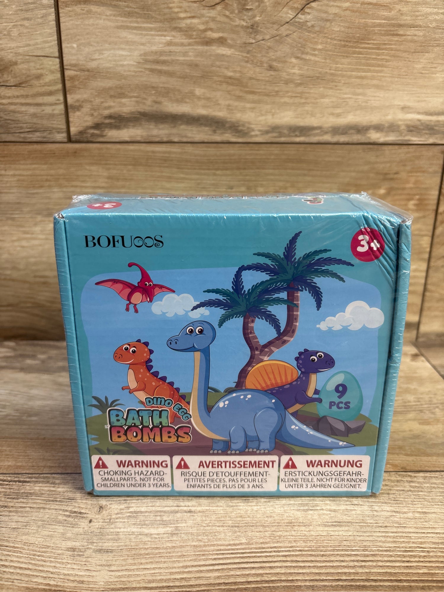NEW Bofuoos Dinosaur Egg Surprise Bath Bombs 9pc