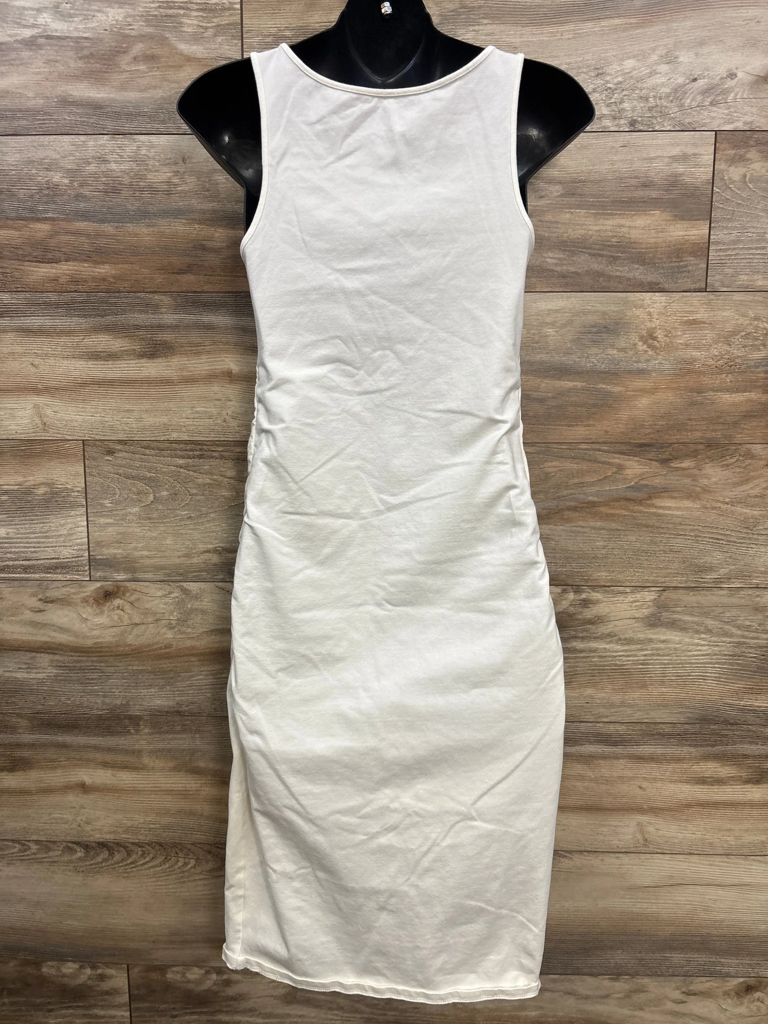 Isabel Maternity Tank Bodycon Dress White sz Medium Me n Mommy To Be Isabel Maternity Tank Bodycon Dress White sz Medium Me n Mommy To Be