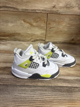 Air Jordan 4 Retro TD 'Light Lemon Twist' Sneakers sz 7c