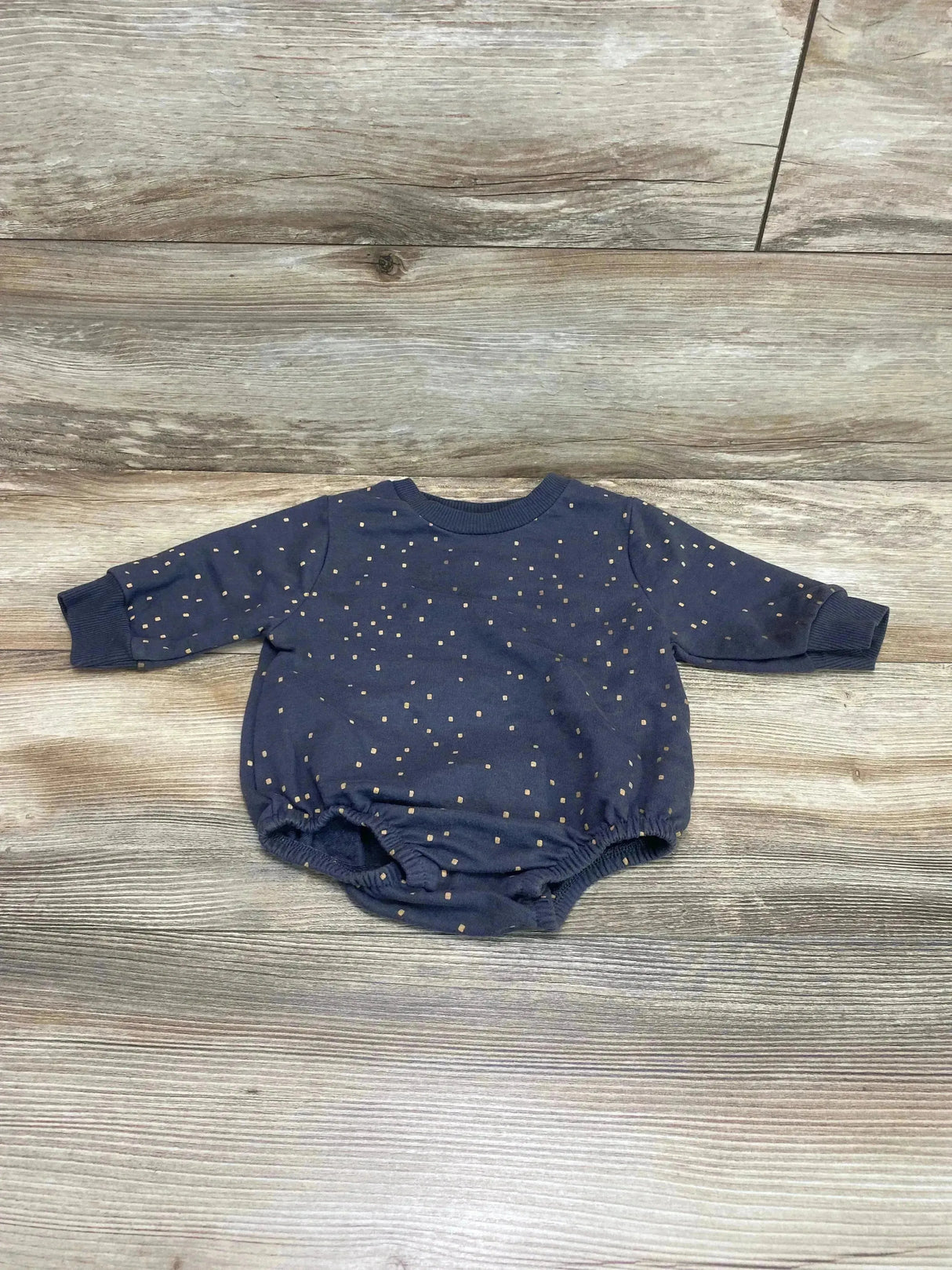 Easy-Peasy Sweatshirt Romper Grey sz 3-6m