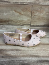 Cat & Jack Studded Ballet Flats Pink sz 12c