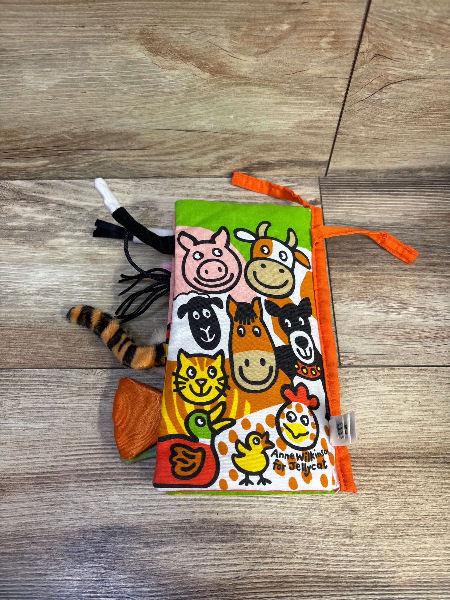 Jellycat Farm Tails Soft Activity Book