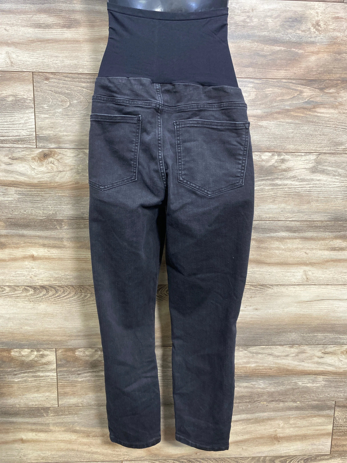 Celebirty Pink Maternity Full Panel Jeans Black sz XL