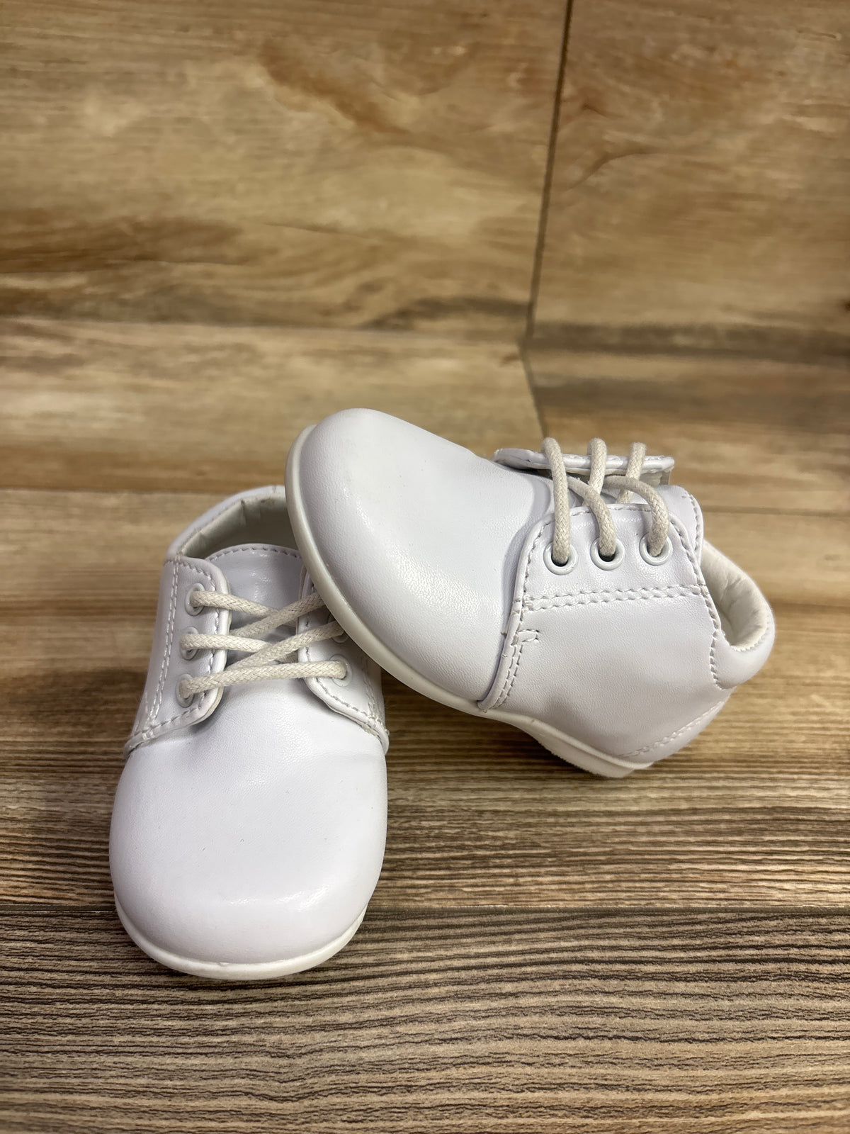 Josmo Lace Up Walking Dress Shoes White sz 4c