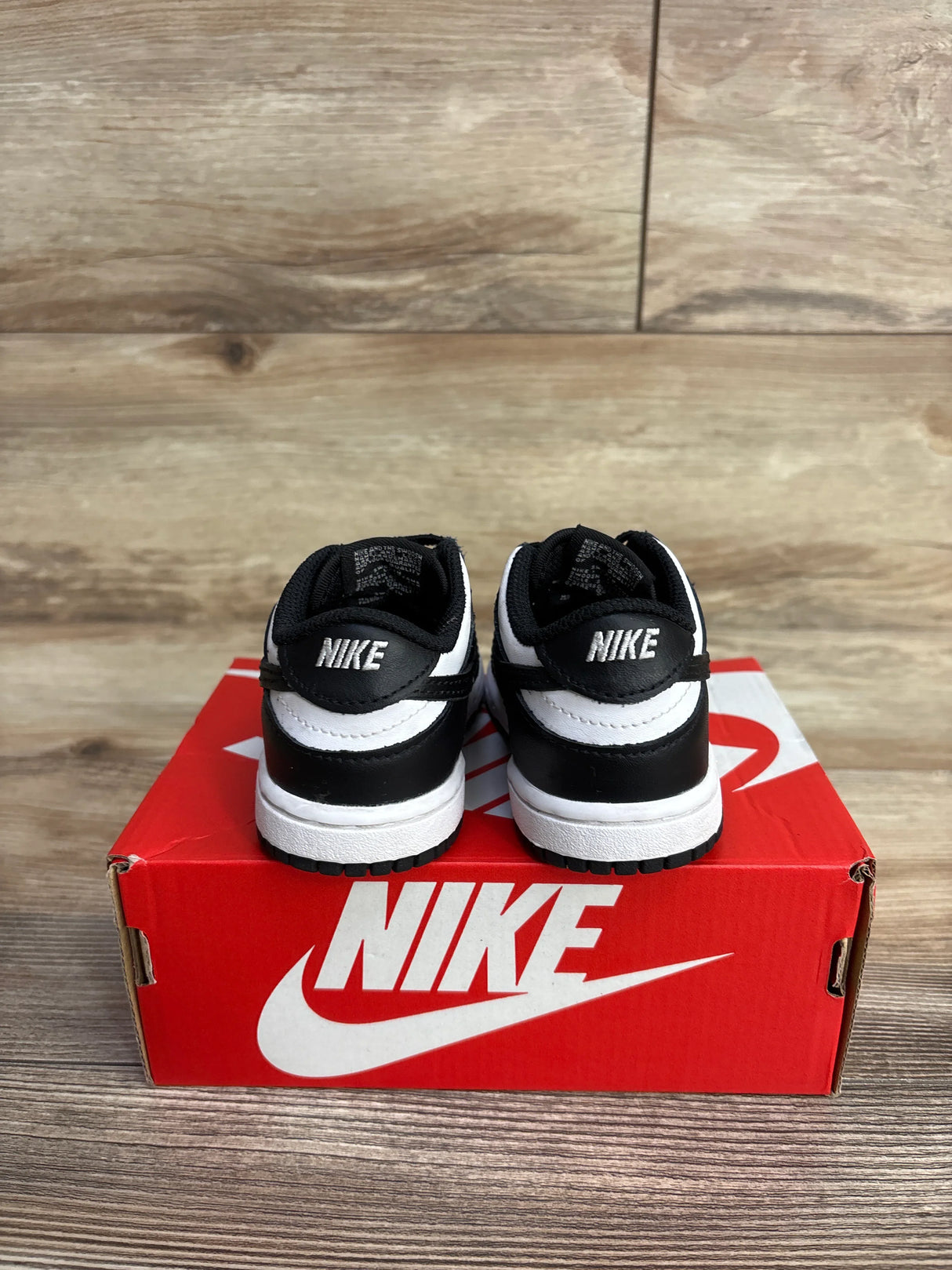 Nike Dunk Low TD 'White/Black White' Sneakers sz 7c