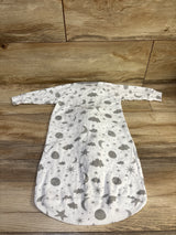 Spasilk Sleep Bag White sz 0-6m