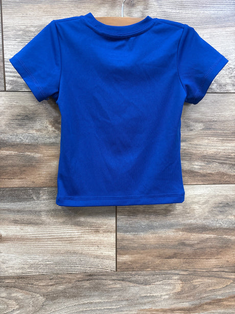 Adidas Logo Shirt Blue sz 9m - Me n Mommy To Be