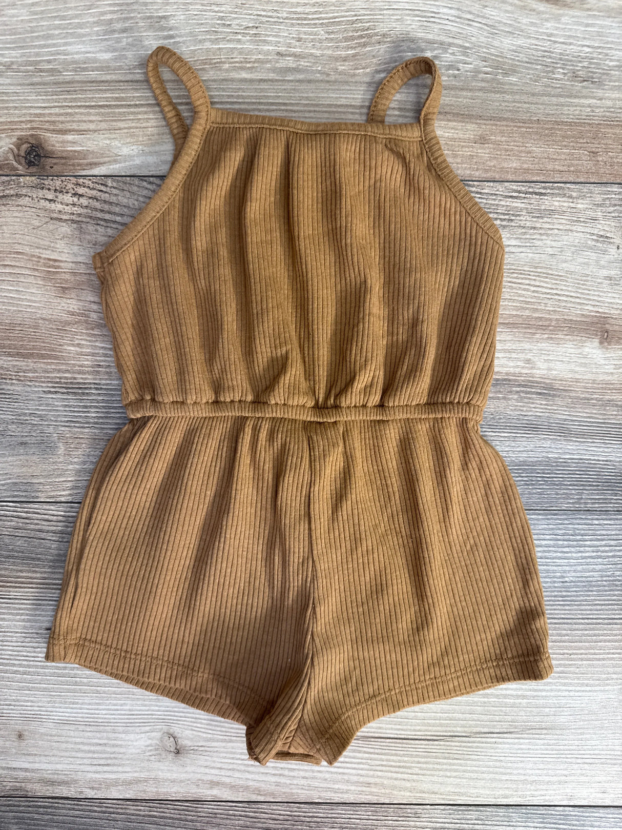 Old Navy Ribbed Romper Brown sz 6-12m - Me n Mommy To Be
