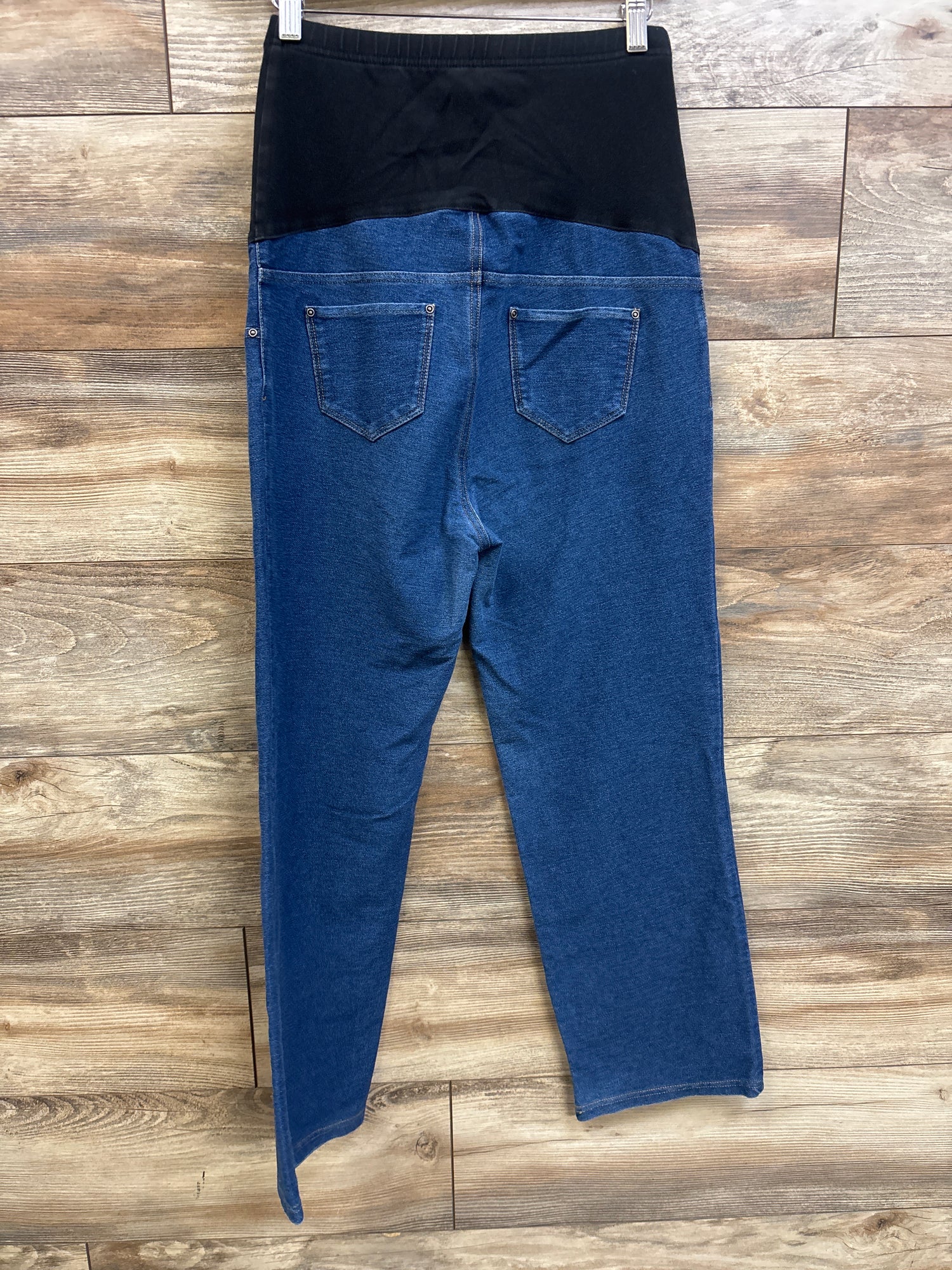 Time & Tru Maternity Full Panel Jeggings Blue sz Small (4-6)