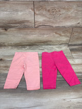 Dip 2pk Capri Leggings Pink sz 18-24m