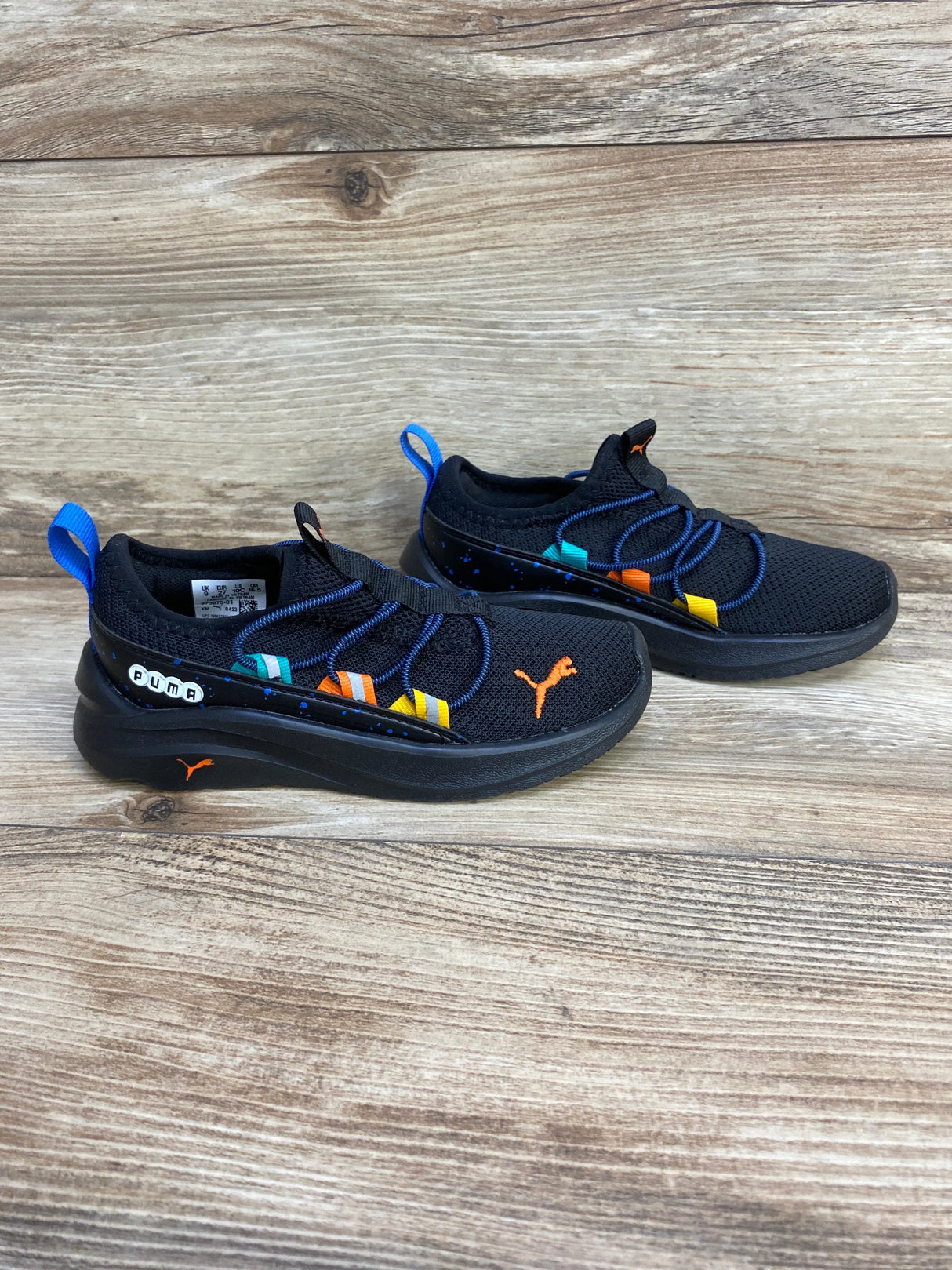 PUMA One4All Pinball Sneakers Black sz 10c