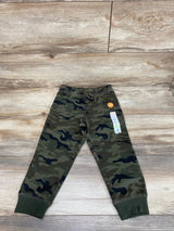 NEW Jumping Beans Fleece Camo Joggers Green sz 4T