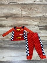 Disney 2pc Cars Pajama Set Red sz 12m