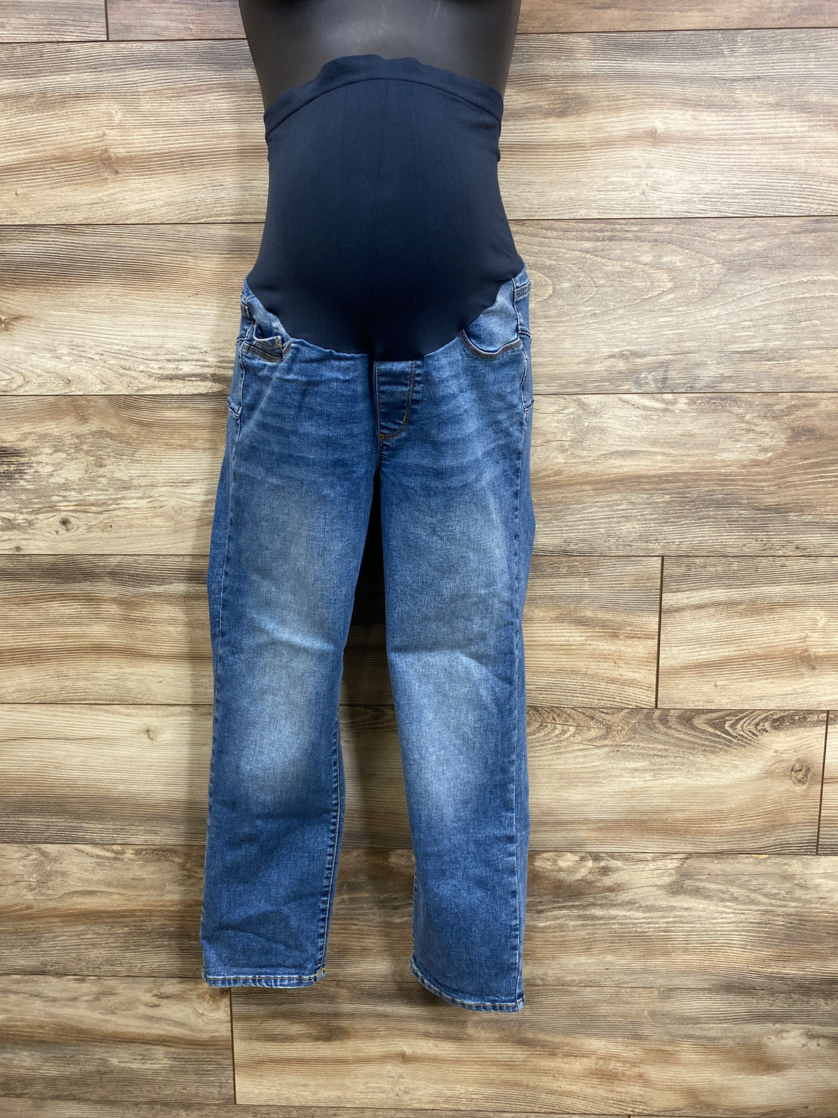 S.O.N.G Full Panel Denim Maternity Jeans Blue sz Medium