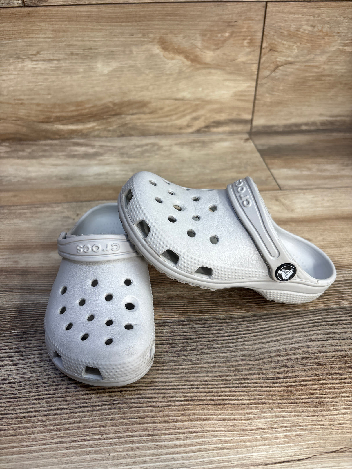 Crocs Classic Clogs Grey sz 11c*