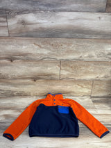 Ralph Lauren Color Blocked Fleece Pullover Orange sz 5T