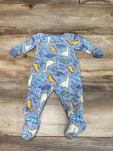 Kids Headquarters Dino Banket Sleeper Blue sz 6m