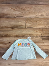 NEW Carter's Long Sleeve Shirt 'Hugs' Blue sz 4T