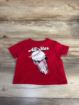 Children's Place All Star Baseball Shirt Red 12-18m