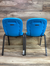 Lifetime 2pk Kids Stacking Chairs Blue