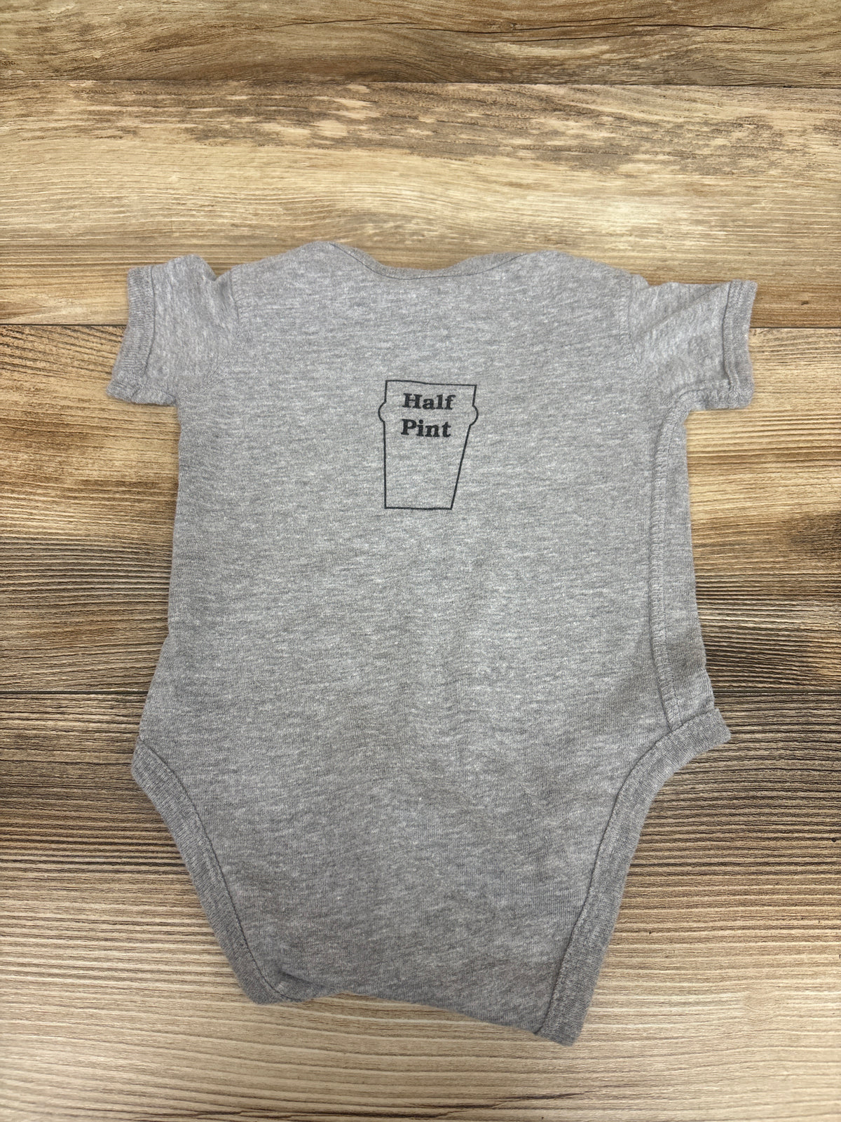 Rabbit Skins Tiny Pliny Bodysuit Grey sz 6m