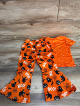 NWOT Shein Wickedly Cute Top & Bottoms Set Orange sz 4T