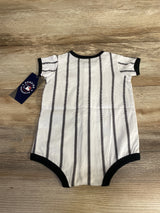 NEW MLB San Francisco Giants Pinstripe Power Hitter Romper sz 3/6m