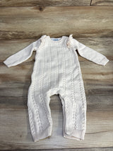 Old Navy Knit Ruffled Jumpsuit Cream sz 6-12m - Me n Mommy To Be