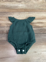 MOBJVIY Gauze Bubble Romper Green sz Preemie