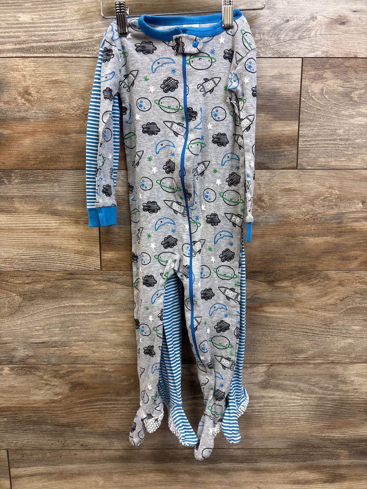Gerber 2pk Sleep N' Play Sleepers Blue sz 24m
