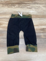 Camo Pull On Pants Black sz 3m