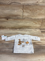 NEW Disney Baby Winnie The Pooh Pullover Sweatshirt Grey sz Newborn