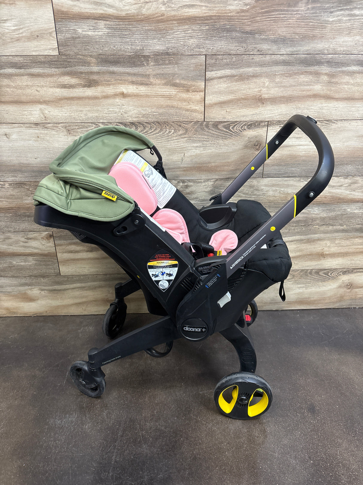 Doona Car Seat & Stroller All-in-One Travel System, Desert Green*