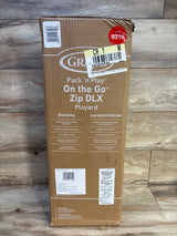 NEW Graco On the Go Zip DLX Travel Playard in Parker Gray