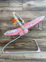 Bright Starts Pink Fancy Fantasy Unicorn Vibrating Bouncer