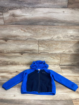 Columbia Sherpa Full Zip Jacket Blue sz 4T