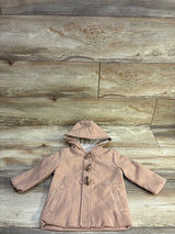Oshkosh Hooded Fashion Toggle Button Jacket Pink sz 12m