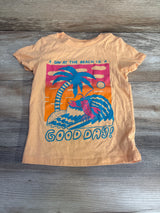 Cat & Jack A Day At The Beach Shirt Orange sz 3T - Me n Mommy To Be