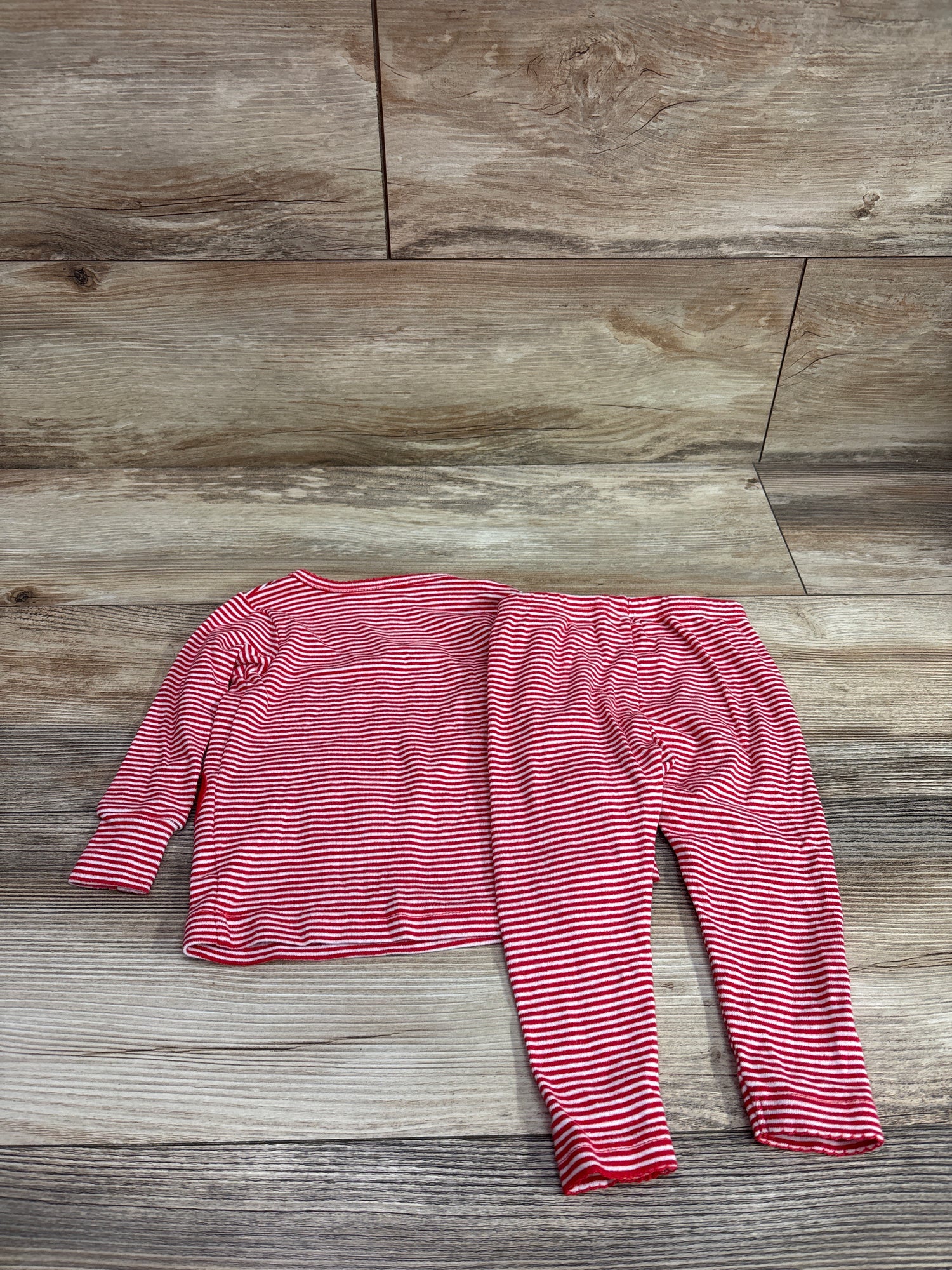 Carter's 2pc Striped Pajama Set Red sz 12m