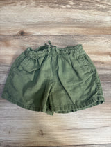 Old Navy Linen Pull On Shorts Green sz 4T