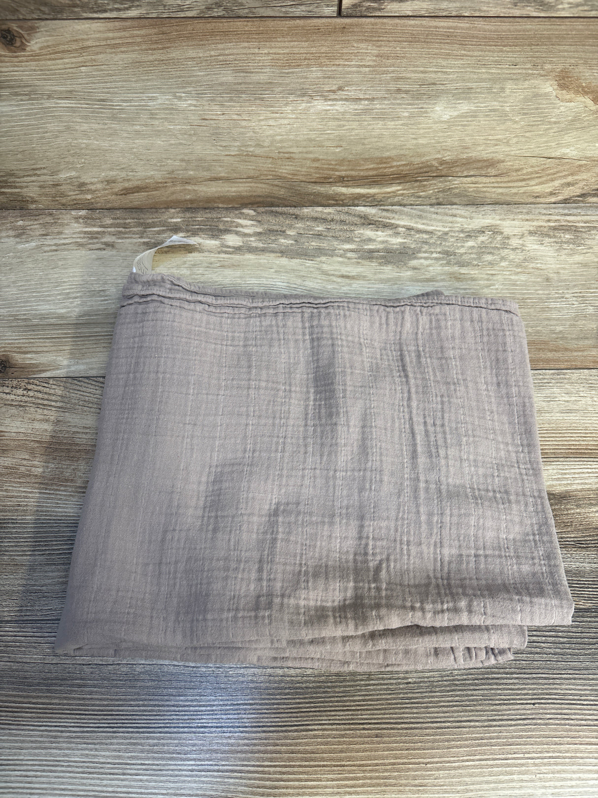 MOZAH Organic Muslin Swaddle Blanket Tan